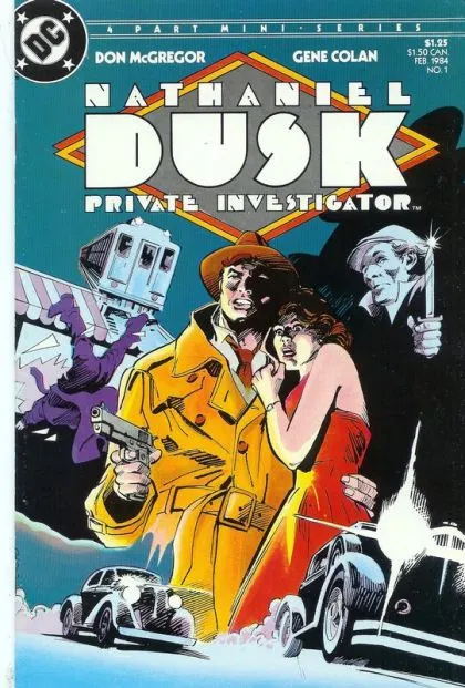 Nathaniel Dusk I #1 comic book cover, 1984