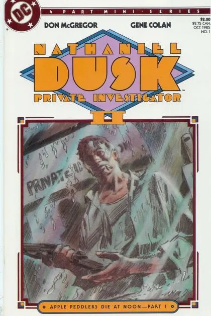 Nathaniel Dusk II #1 comic book cover, 1985