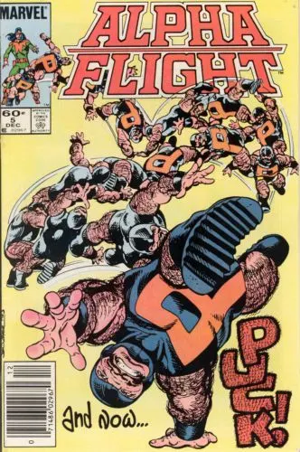 Alpha Flight, Vol. 1 #5 Newsstand Edition comic book cover, 1983