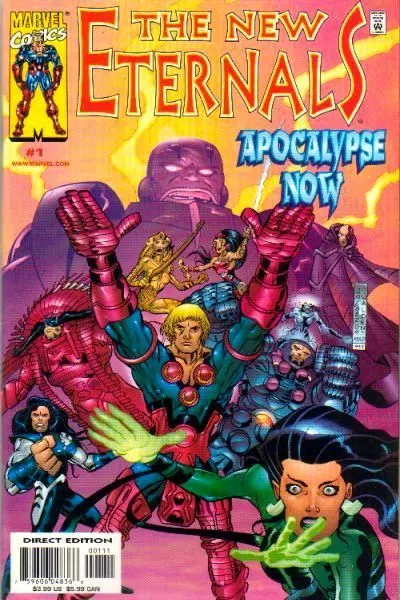 New Eternals: Apocalypse Now #1 comic book cover, 2000