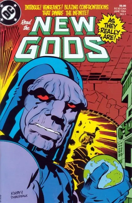 New Gods, Vol. 2 #1 comic book cover, 1984