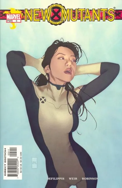 New Mutants, Vol. 2 #5 Joshua Middleton Regular comic book cover, 2003