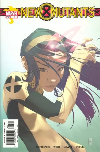 New Mutants, Vol. 2 #4 Joshua Middleton Regular comic book cover, 2003