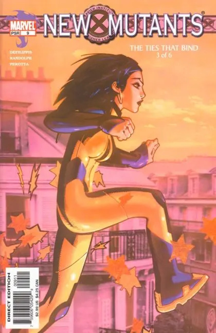 New Mutants, Vol. 2 #9 Direct Edition comic book cover, 2004