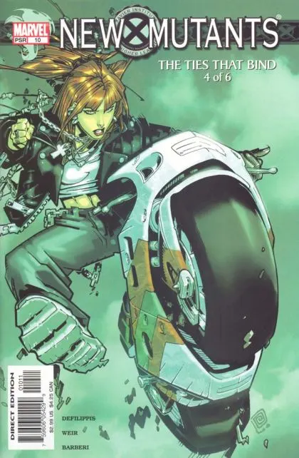 New Mutants, Vol. 2 #10 comic book cover, 2004