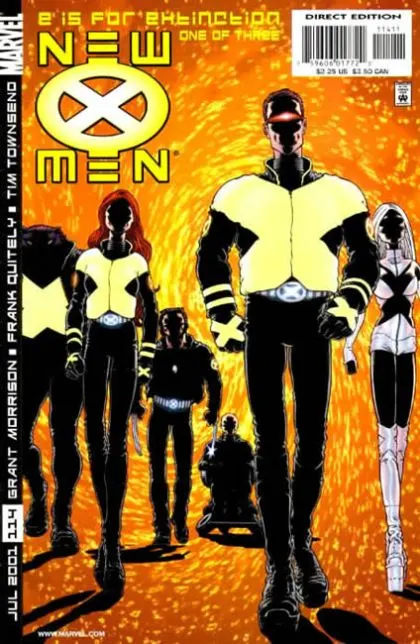 X-Men, Vol. 1 #114 Frank Quitely Regular comic book cover, 2001
