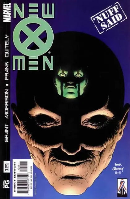 X-Men, Vol. 1 #121 Frank Quitely Regular comic book cover, 2002