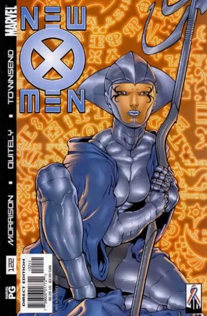 X-Men, Vol. 1 #122 Frank Quitely Regular comic book cover, 2002