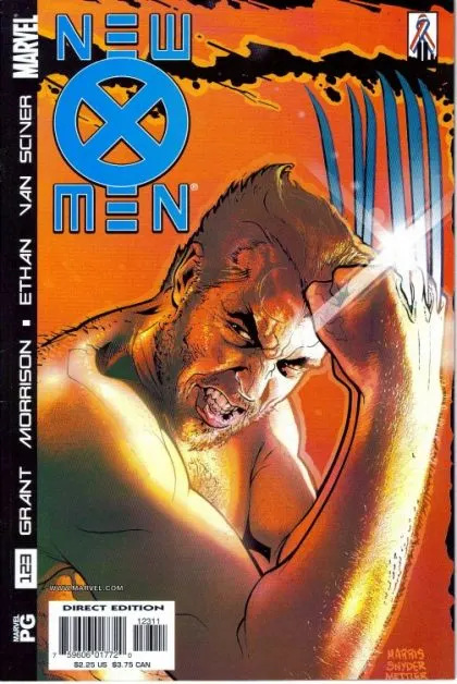 X-Men, Vol. 1 #123 Ethan Van Sciver Regular comic book cover, 2002