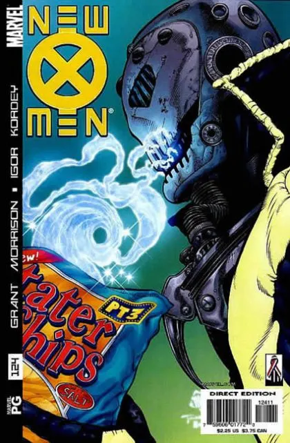 X-Men, Vol. 1 #124 Frank Quitely & Ethan Van Sciver Regular comic book cover, 2002