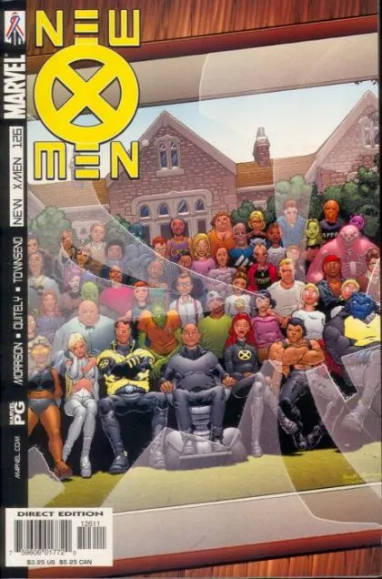 X-Men, Vol. 1 #126 Frank Quitely Regular comic book cover, 2002