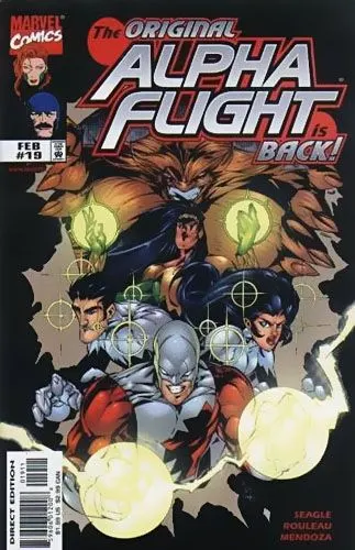 Alpha Flight, Vol. 2 #19 comic book cover, 1999
