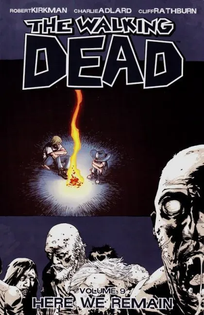 The Walking Dead TP #9 Second Printing comic book cover, 2009