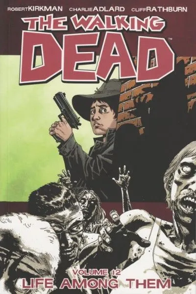 The Walking Dead TP #12 Second Printing comic book cover, 2010