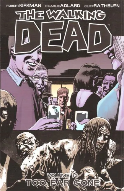 The Walking Dead TP #13 Second Printing comic book cover, 2010