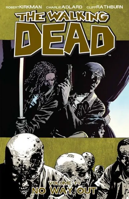 The Walking Dead TP #14 Second Printing comic book cover, 2011