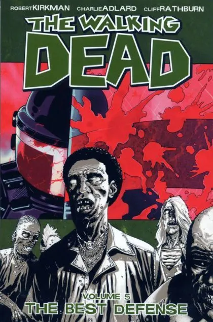 The Walking Dead TP #5 Fourth Printing comic book cover, 2006