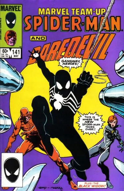 Marvel Team-Up, Vol. 1 #141 Direct Edition comic book cover, 1984