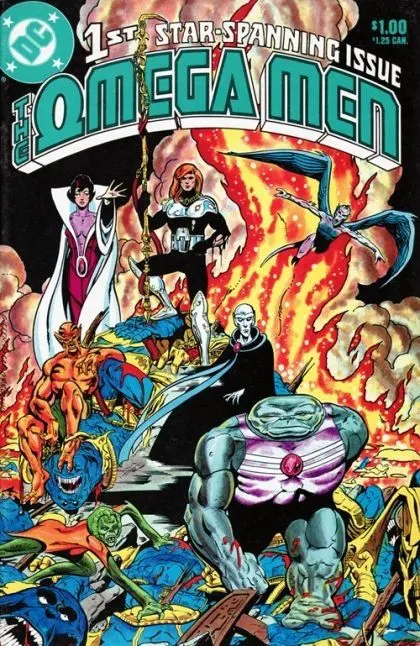 The Omega Men, Vol. 1 #1 comic book cover, 1983