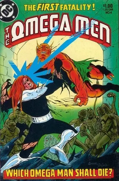 The Omega Men, Vol. 1 #4 comic book cover, 1983