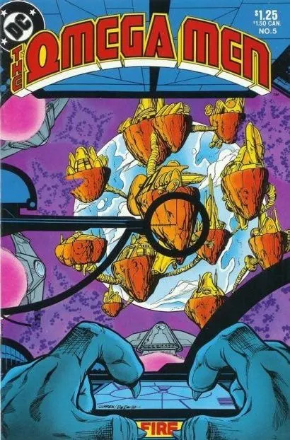 The Omega Men, Vol. 1 #5 comic book cover, 1983