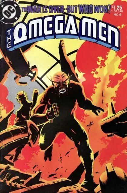 The Omega Men, Vol. 1 #6 comic book cover, 1983