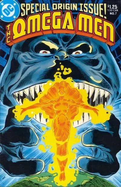 The Omega Men, Vol. 1 #7 comic book cover, 1983