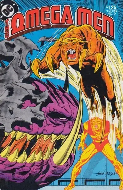 The Omega Men, Vol. 1 #9 comic book cover, 1983