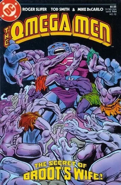 The Omega Men, Vol. 1 #12 comic book cover, 1984