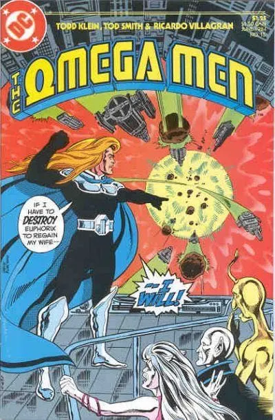 The Omega Men, Vol. 1 #15 comic book cover, 1984