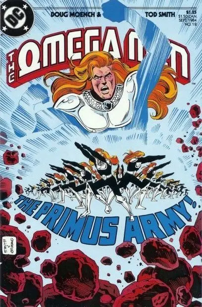 The Omega Men, Vol. 1 #18 comic book cover, 1984