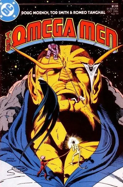 The Omega Men, Vol. 1 #19 comic book cover, 1984