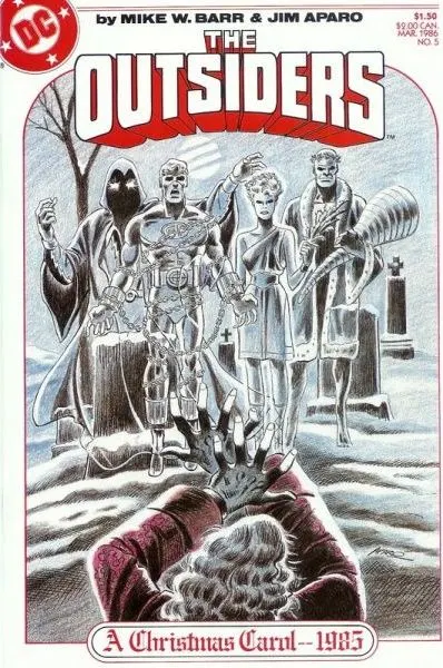 Outsiders, Vol. 1 #5 comic book cover, 1986