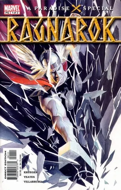 Paradise X: Ragnarok #1 comic book cover, 2003
