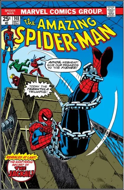 The Amazing Spider-Man, Vol. 1 #148 Regular Edition comic book cover, 1975