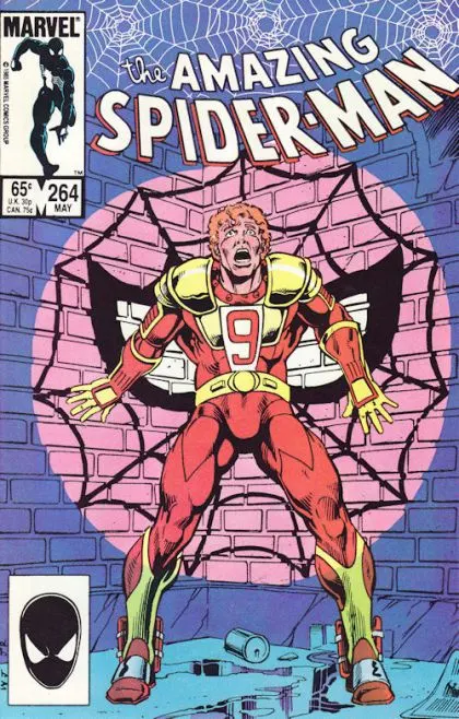 The Amazing Spider-Man, Vol. 1 #264 Direct Edition comic book cover, 1985