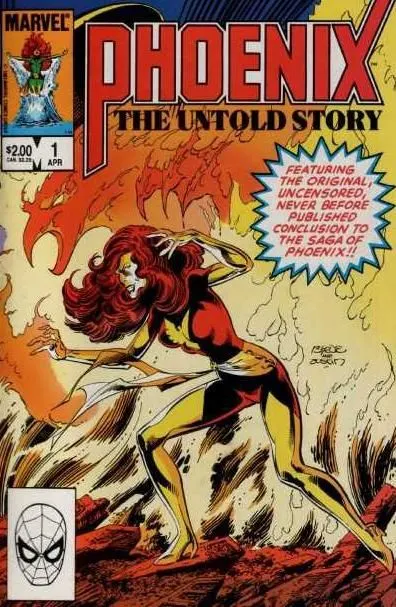 Phoenix: The Untold Story #1 Direct Edition comic book cover, 1984
