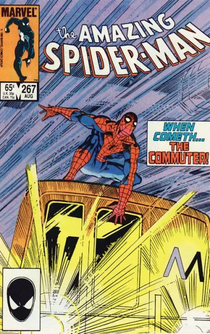 The Amazing Spider-Man, Vol. 1 #267 Direct Edition comic book cover, 1985