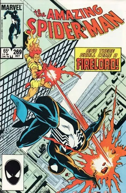 The Amazing Spider-Man, Vol. 1 #269 Direct Edition comic book cover, 1985