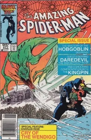 The Amazing Spider-Man, Vol. 1 #277 Canadian Price Variant comic book cover, 1986