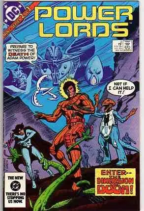 Power Lords #2 Direct Edition comic book cover, 1984