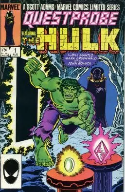 Questprobe #1 Direct Edition comic book cover, 1984