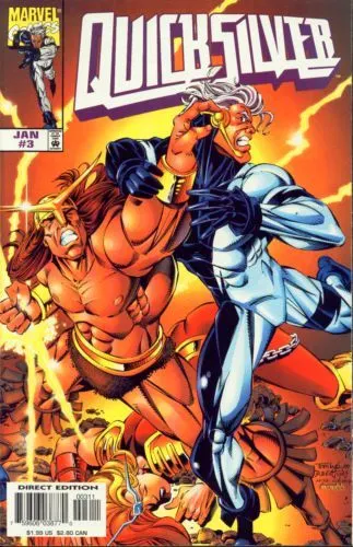 Quicksilver #3 Direct Edition comic book cover, 1998