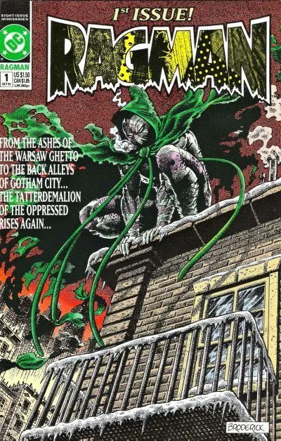 Ragman, Vol. 2 #1 comic book cover, 1991
