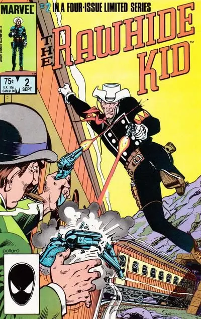 Rawhide Kid, Vol. 2 #2 Direct Edition comic book cover, 1985