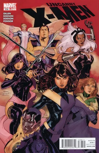 Uncanny X-Men, Vol. 1 #538 Direct Edition comic book cover, 2011