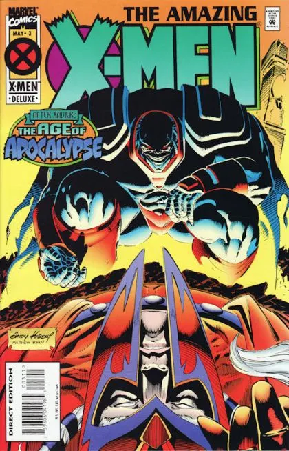 The Amazing X-Men, Vol. 1 #3 Direct Deluxe Edition comic book cover, 1995