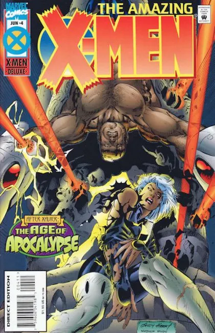 The Amazing X-Men, Vol. 1 #4 Direct Edition comic book cover, 1995