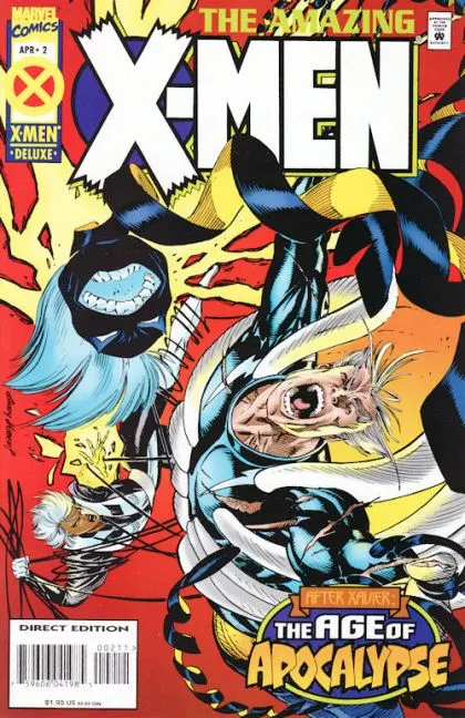 The Amazing X-Men, Vol. 1 #2 Direct Edition comic book cover, 1995