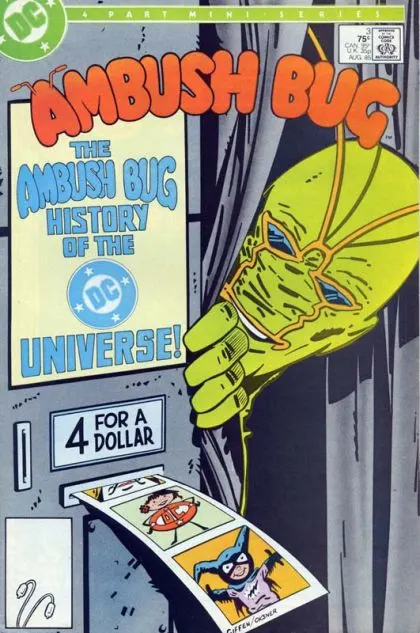 Ambush Bug #3 Direct Edition comic book cover, 1985